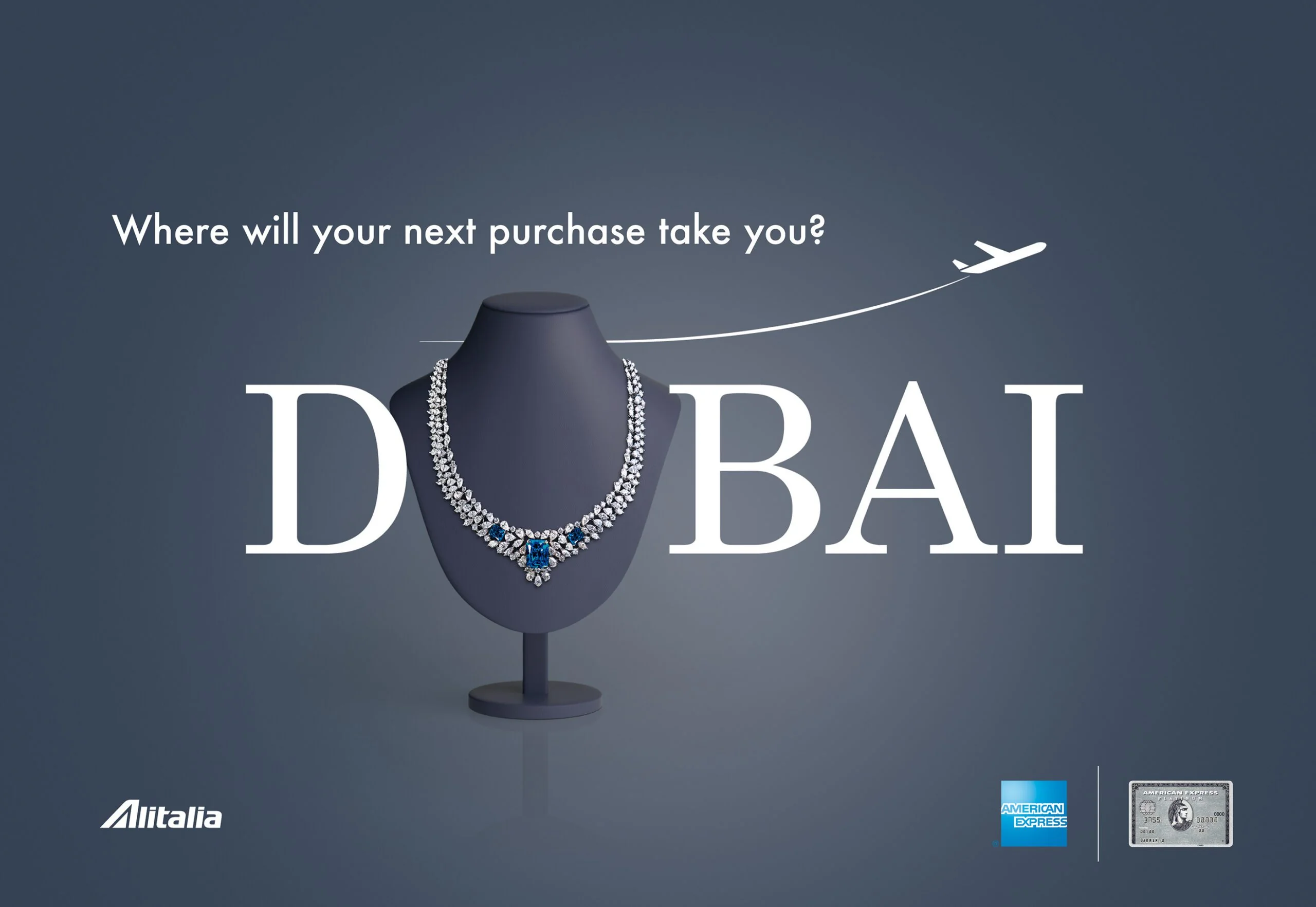 Amex Alitalia Dubai campaign