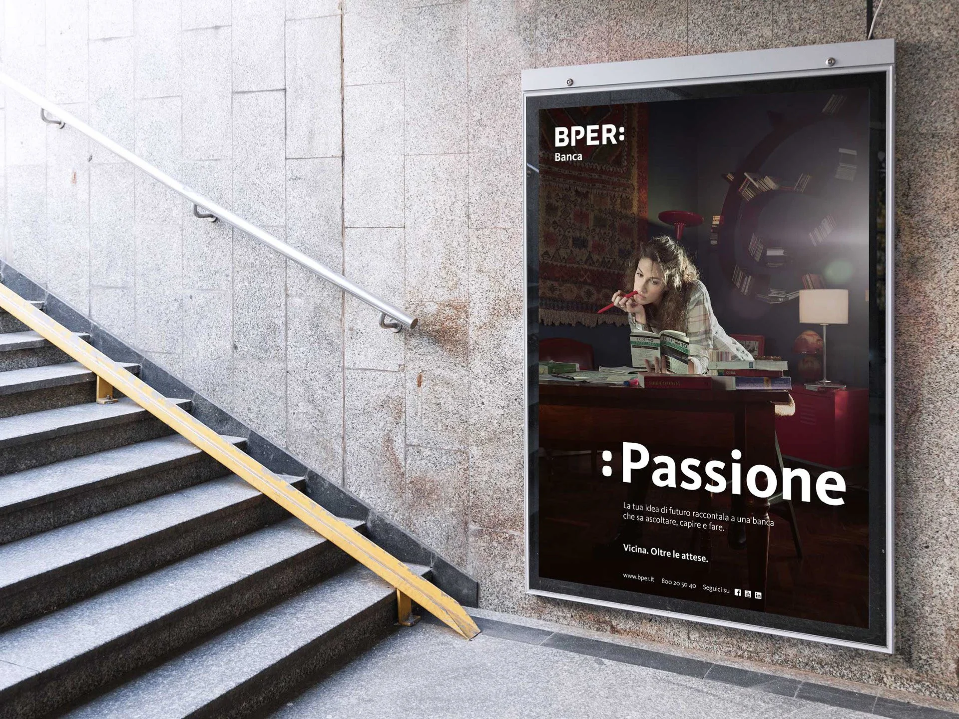 BPER Banca OOH campaign
