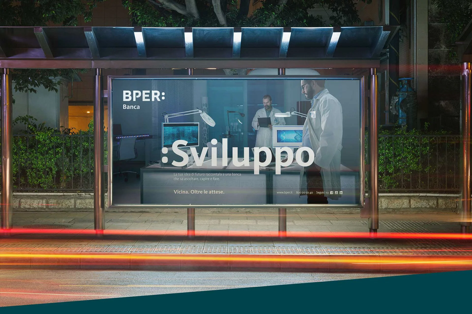 BPER Banca OOH campaign