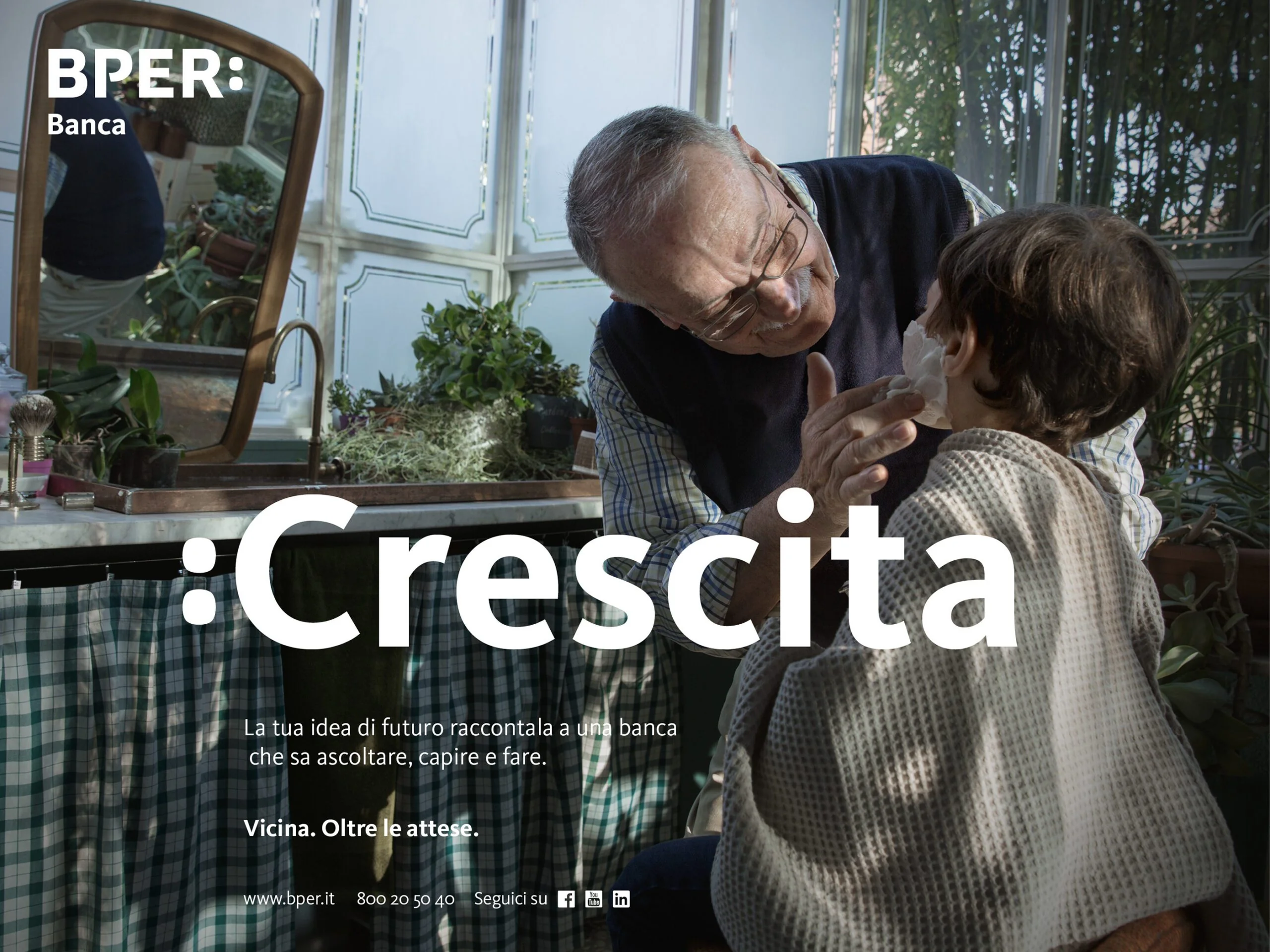 BPER Banca print campaign