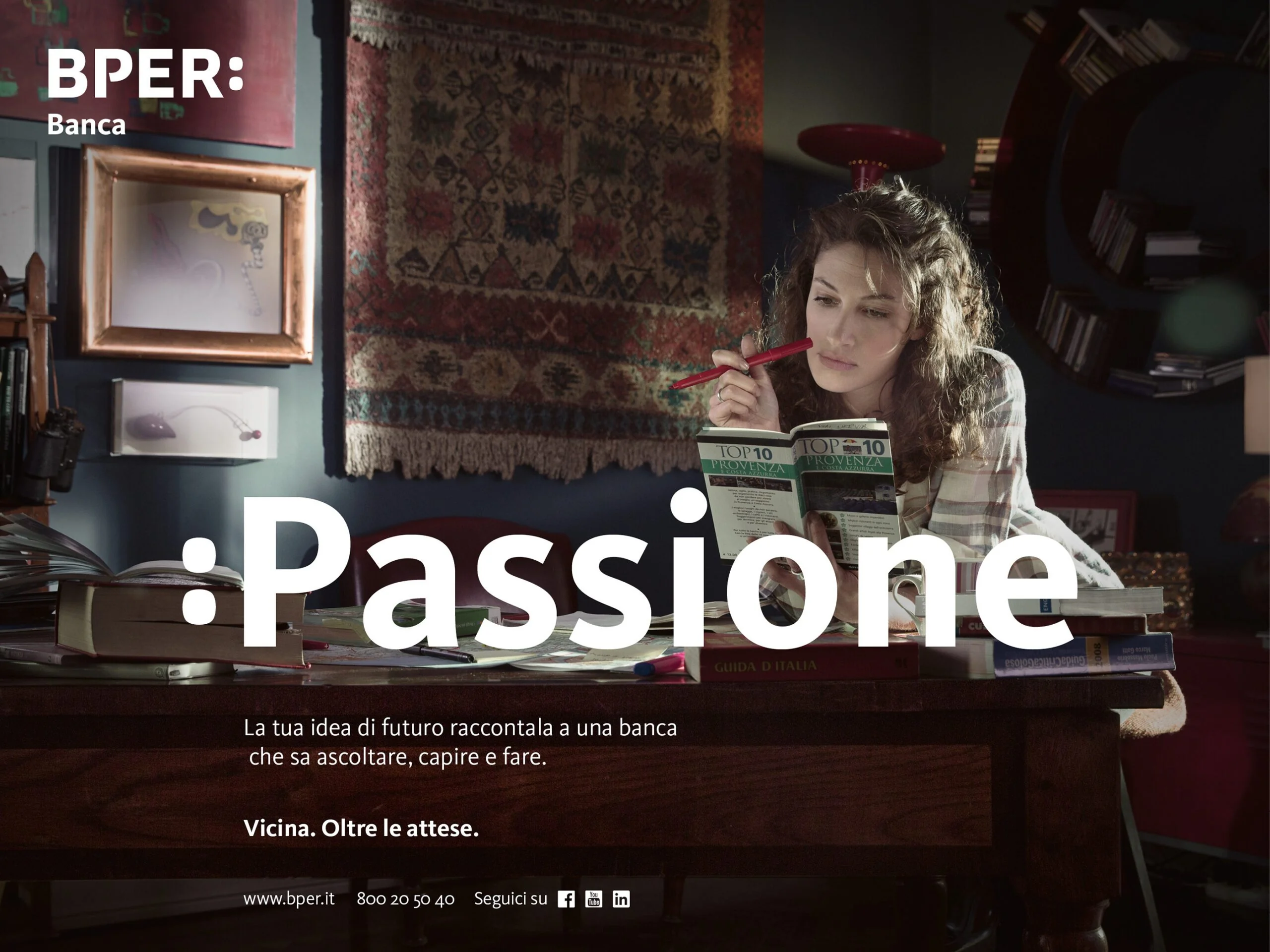 BPER Banca print campaign