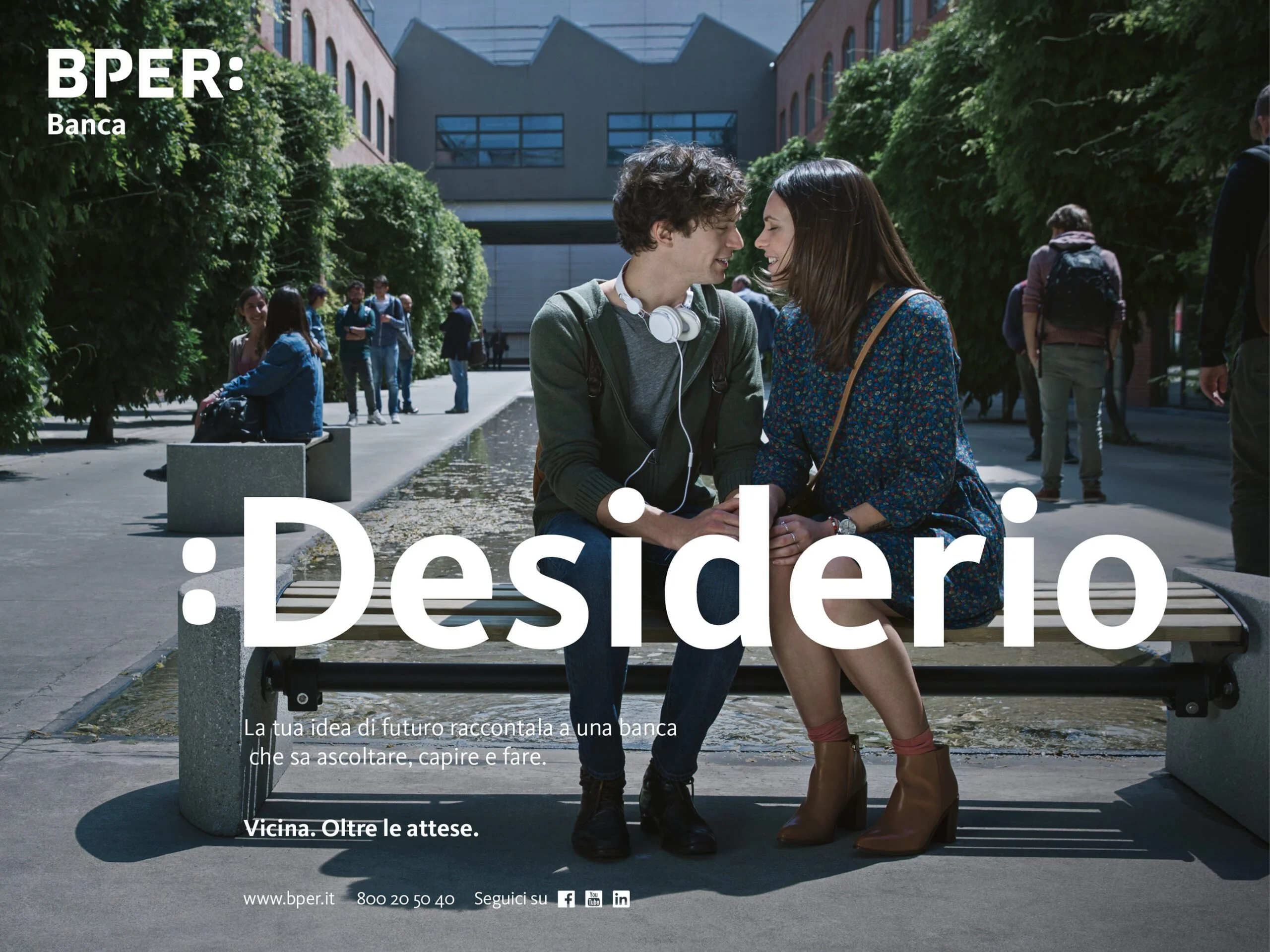 BPER Banca print campaign