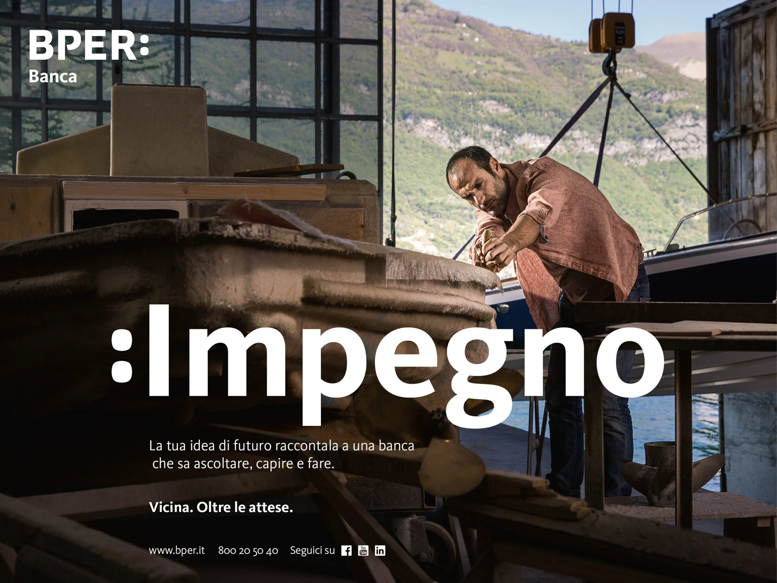 BPER Banca print campaign