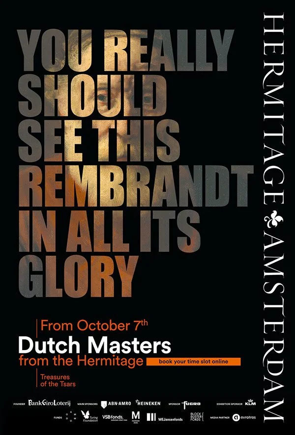 Hermitage Amsterdam campaign poster
