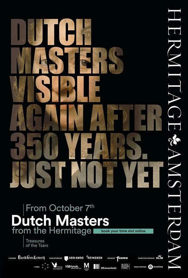 Hermitage Amsterdam campaign poster